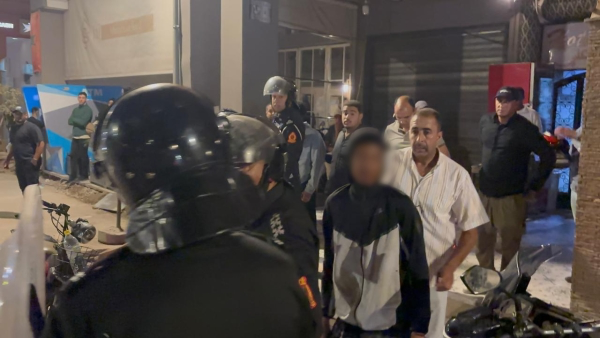 مراكش.. توقيف عدد من المشتبه في تورطهم في أعمال تخريب