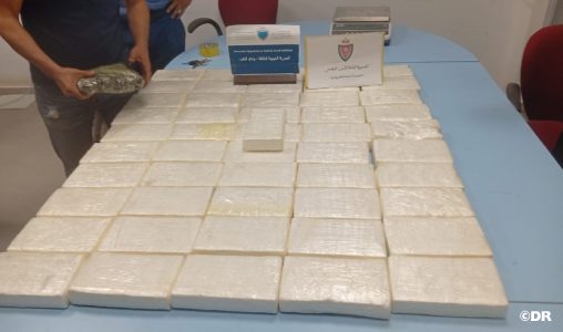 معبر الكركارات الحدودي .. إجهاض محاولة للتهريب الدولي للمخدرات وحجز 53 كلغ و630 غراما من مخدر الكوكايين