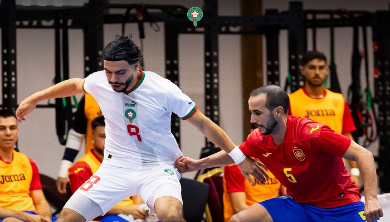 المنتخب المغربي لكرة القدم داخل القاعة يهزم إسبانيا ودياً برباعية في الرباط