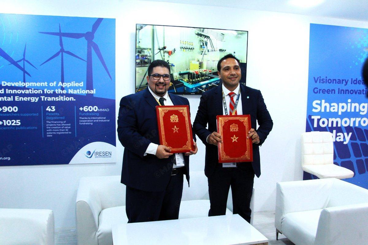 مراكش.. توقيع اتفاق تعاون بين معهد البحث في الطاقة الشمسية والطاقات الجديدة والمعهد العالمي للنمو الأخضر