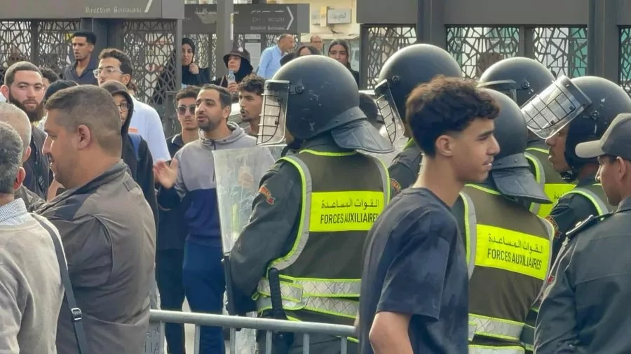 متابعة حوالي 193 شخصا مشتبها فيه على إثر مظاهر العنف والتخريب والتحريض التي عرفتها بعض المدن