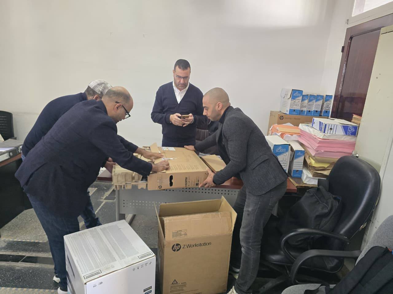 تفعيل النظام المعلوماتي الجغرافي “SIG” بجماعة آسفي +صور