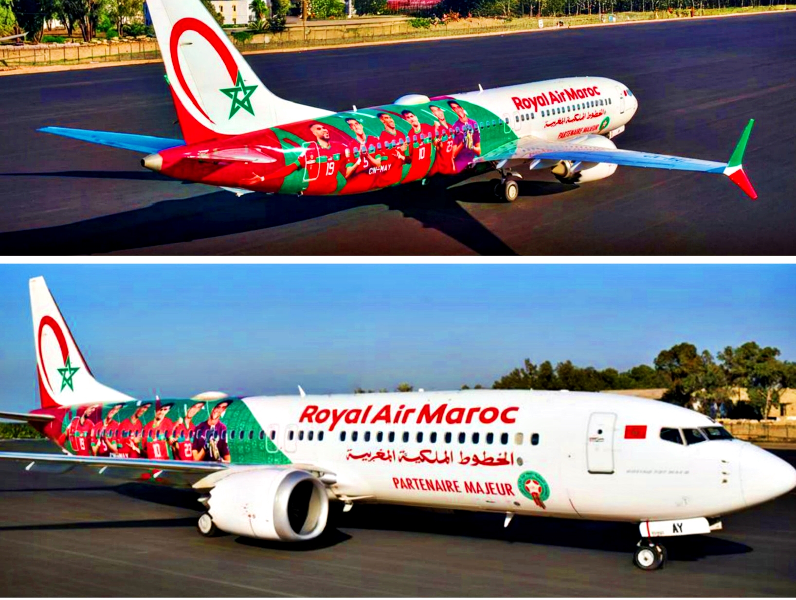 الخطوط الملكية الجوية تكسو أسطولها بألوان المنتخب.. تصميم خاص لدعم “أسود الأطلس” قبل كأس أمم إفريقيا 2025