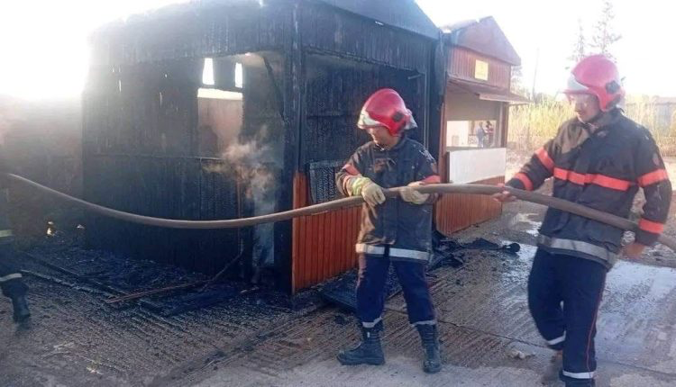 حريق بالمحطة الطرقية لجرسيف يخلف خسائر مادية دون ضحايا