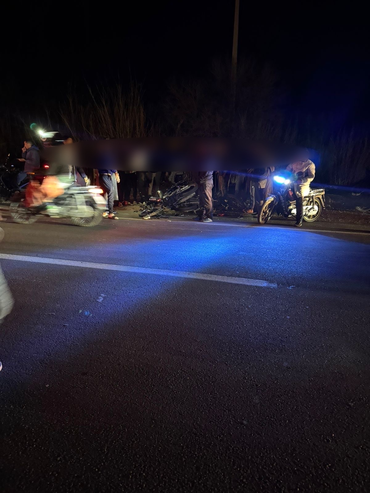 حادث سير مميت بطريق الودّاية إثر اصطدام بين درّاجتين ناريتين