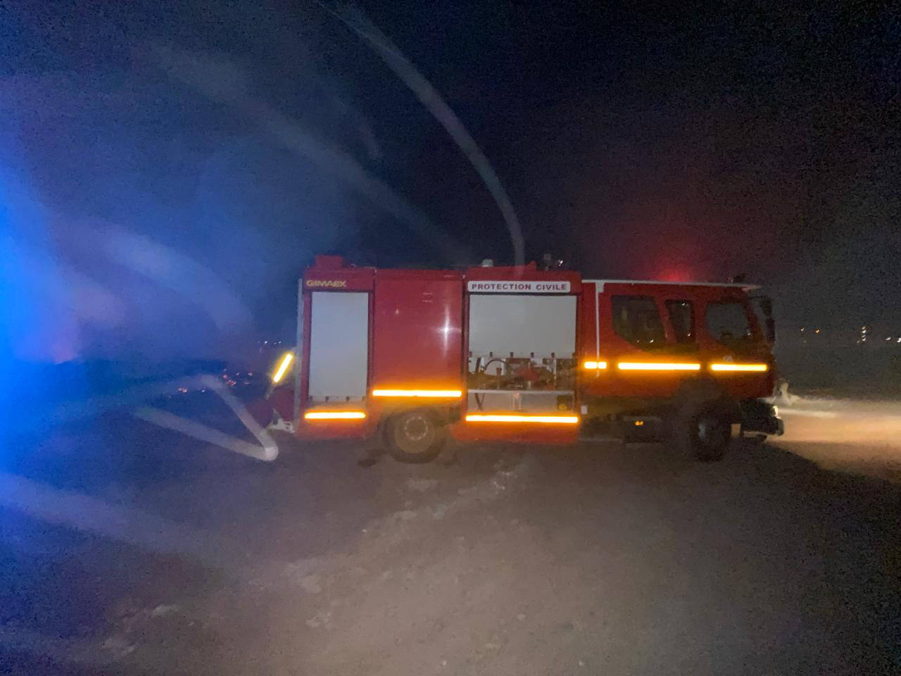 حريق بفضاء باب إغلي يستنفر السلطات المحلية بمراكش