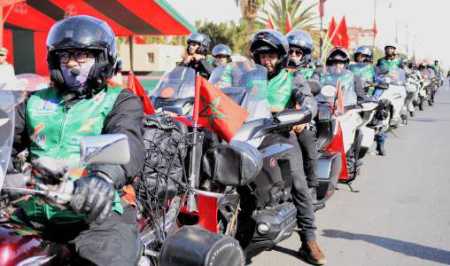 الطواف الدولي “المسيرة الخضراء” للدراجات النارية يحط الرحال بكلميم