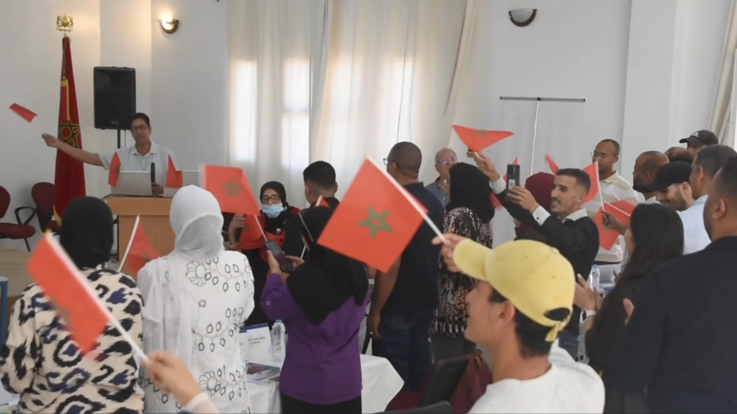 جمعية النخيل بمراكش تنسق مع 19 جمعية.. المجتمع المدني بجهة آسفي يبارك القرار الأممي 2797 +بالفيديو