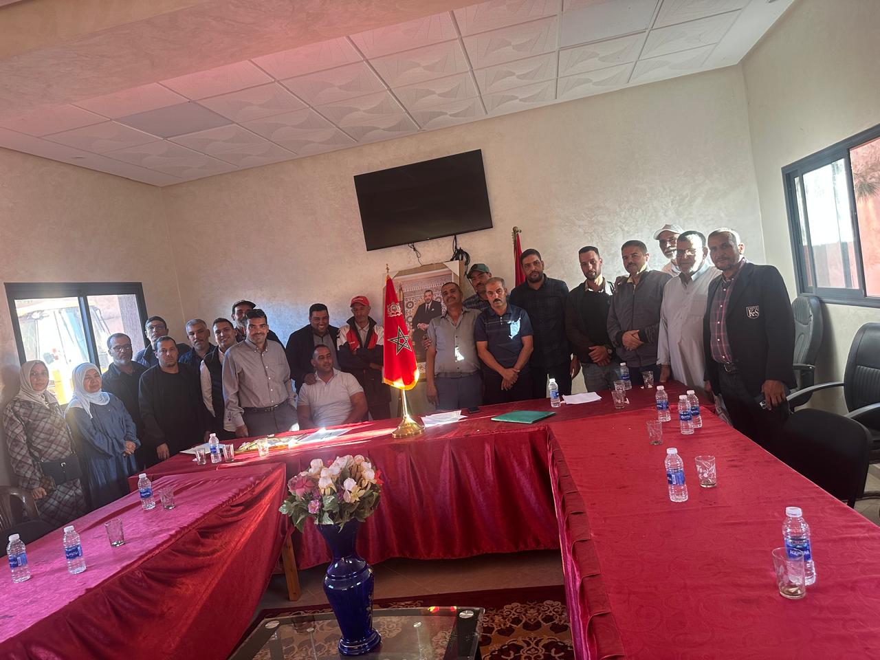 سفيان ارخصيص رئيساً جديداً بالإجماع للفضاء الجمعوي بآيت سيدي داود