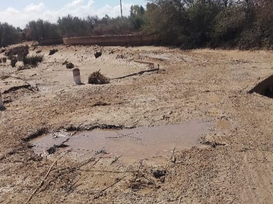 طريق الموت بدوار الحرش بآيت إيمور.. الساكنة تطالب بإنقاذها من عزلة الأمطار والوضعية الكارثية للطريق