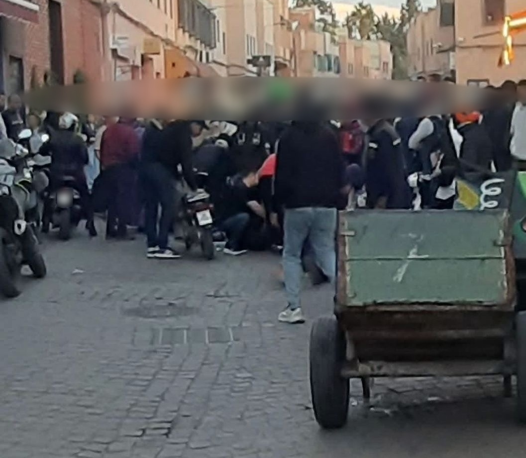 حادث تصادم بين دراجتين ناريتين بمراكش يُخلف إصابات بليغة