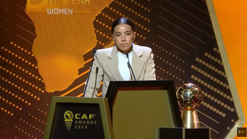 ضحى المدني تواصل التألق.. لاعبة الجيش الملكي أفضل لاعبة صاعدة في إفريقيا للمرة الثانية على التوالي