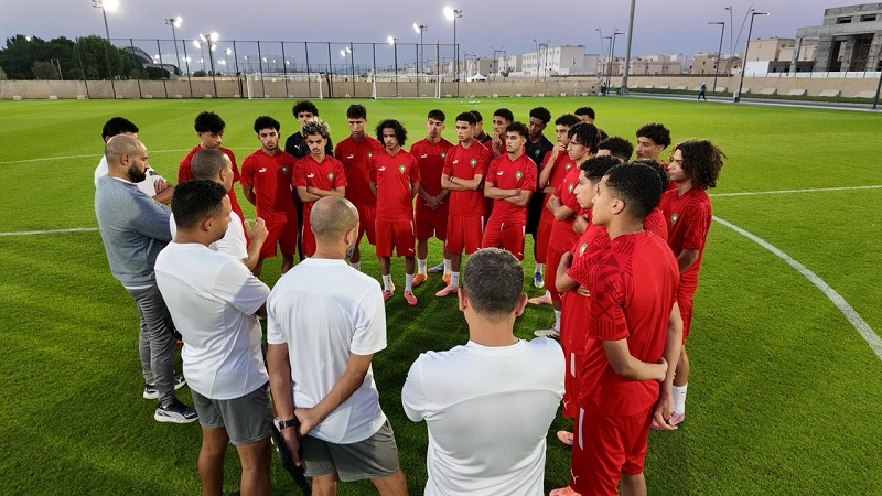 منتخب الفتيان ينهي استعداداته للقاء كاليدونيا الجديدة