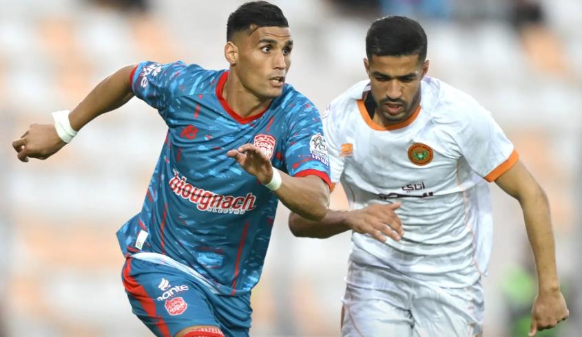 نهضة بركان يفوز على النادي المكناسي ويرتقي إلى المركز الخامس