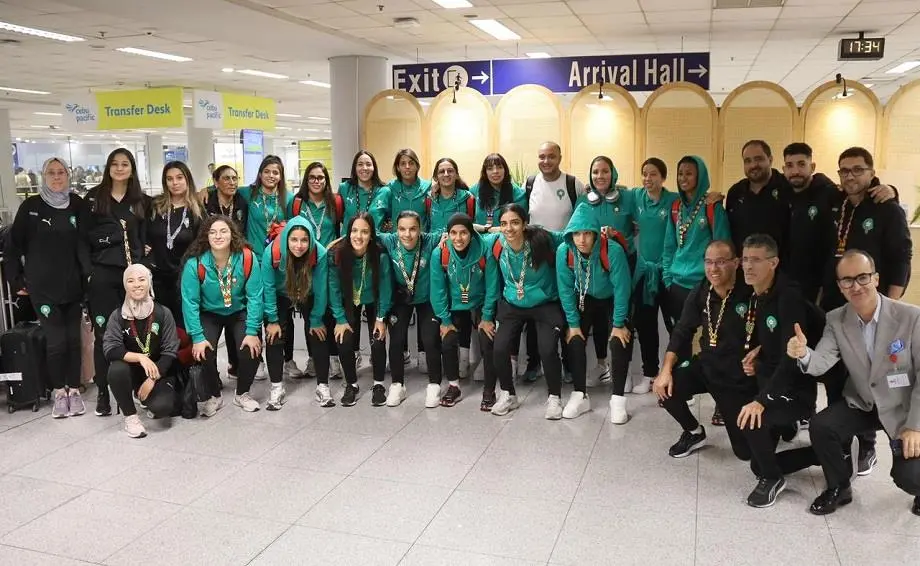 وصول “لبؤات الفوتسال” إلى مانيلا.. المنتخب المغربي النسوي يبدأ استعداداته لكأس العالم