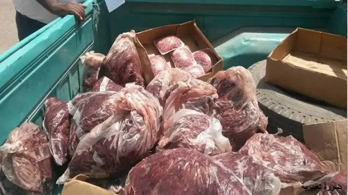 حجز أزيد من 200 كيلوغرام من اللحوم الفاسدة بمحل جزارة