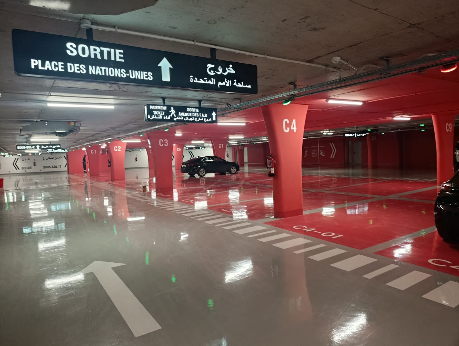 الدار البيضاء افتتاح موقف “مركز المدينة” تحت الأرض بطاقة 703 أماكن