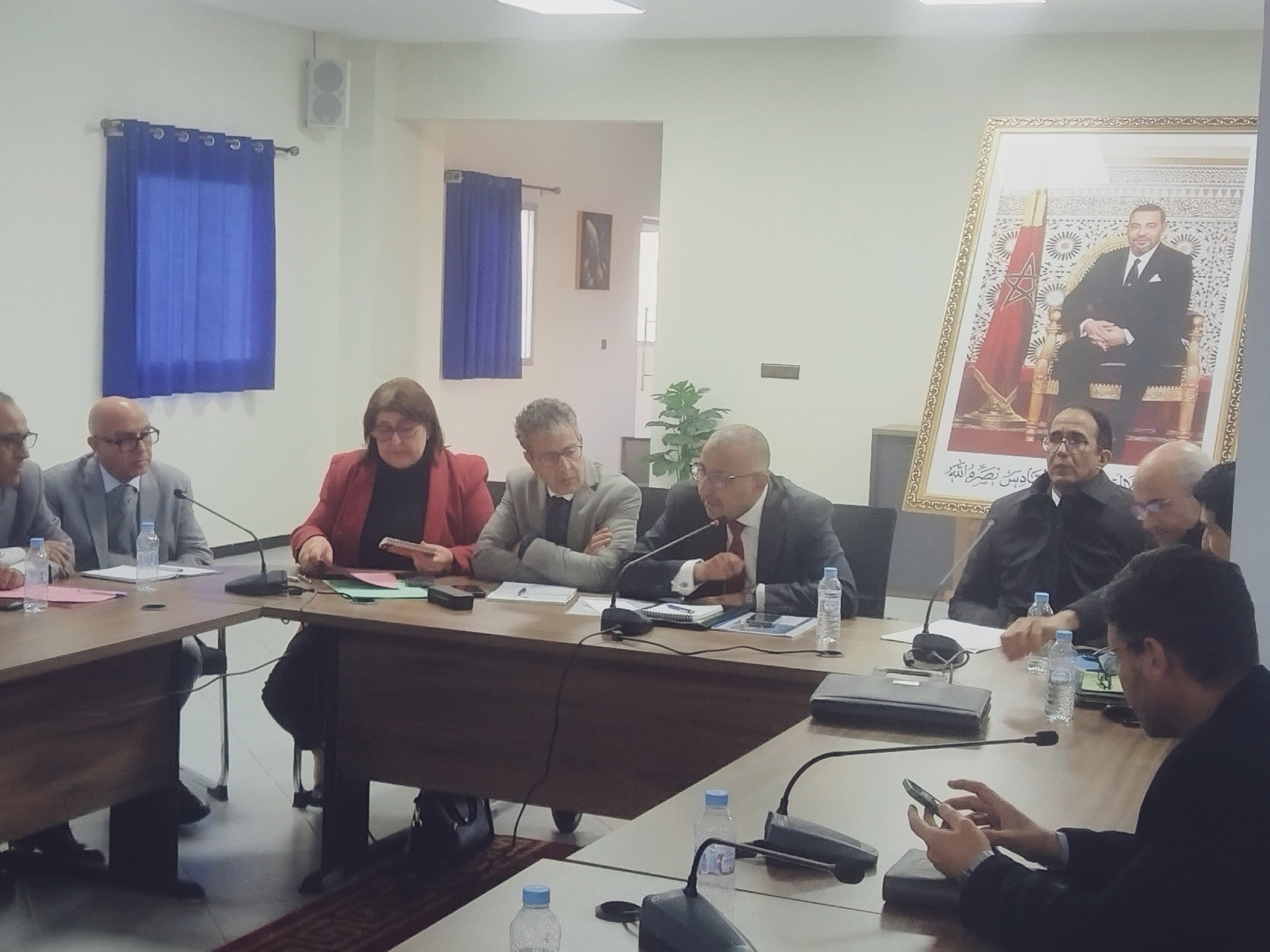 بودينار الكاتب العام لكتابة الدولة المكلفة بالصيد البحري يعقد لقاء تواصليا بآسفي +صور