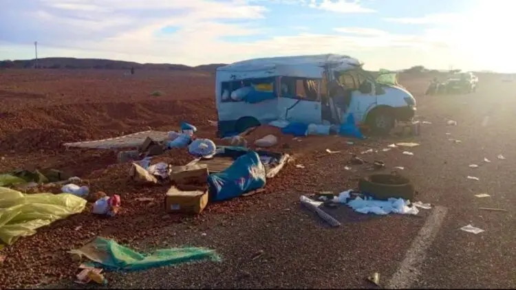 إقليم طاطا.. إصابة 8 أشخاص في حادث انقلاب سيارة للنقل المزدوج