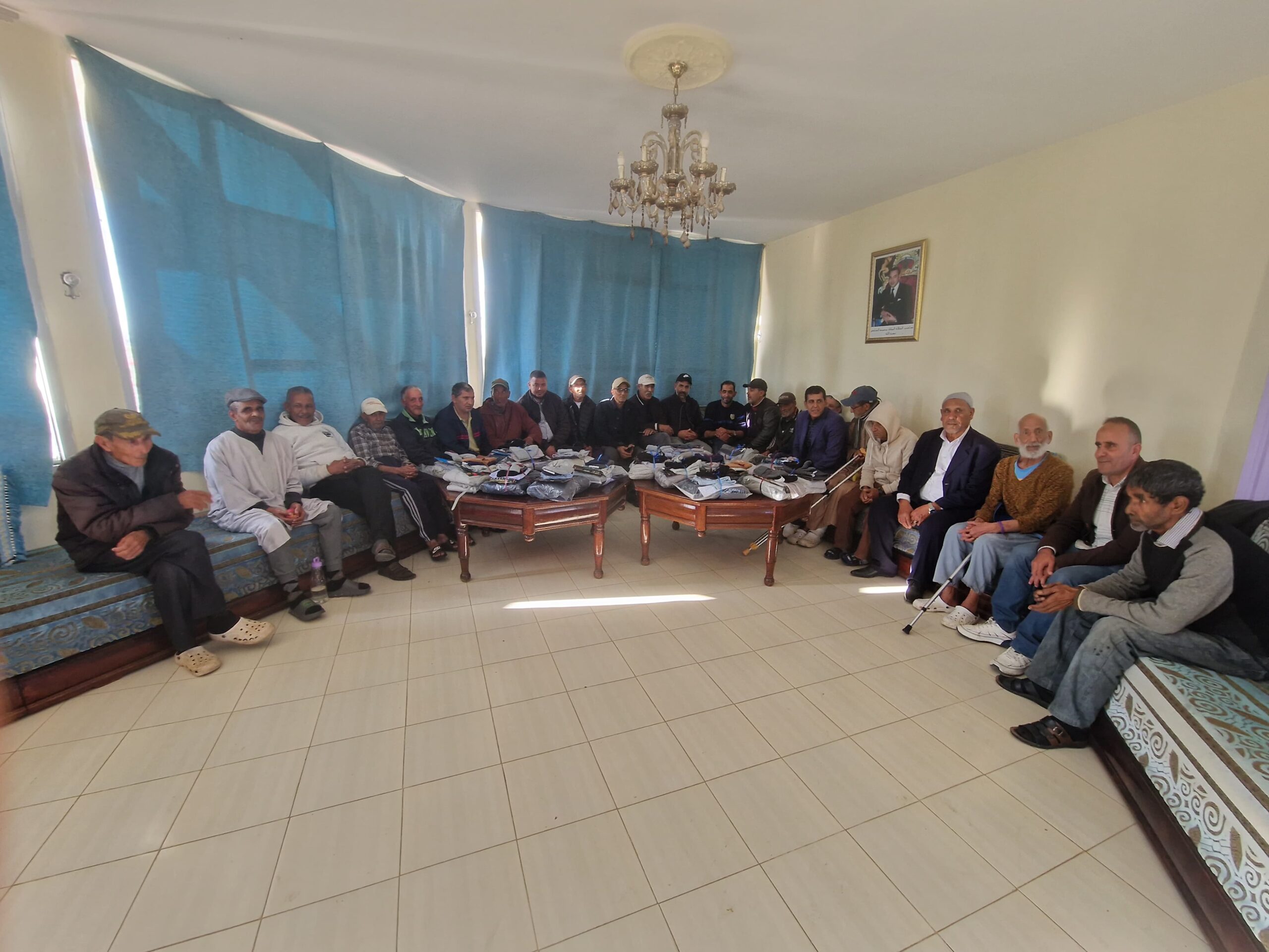 التفاتة إنسانية تدخل الدفء على قلوب البحّارة المسنين بدار البحار بآسفي +صور