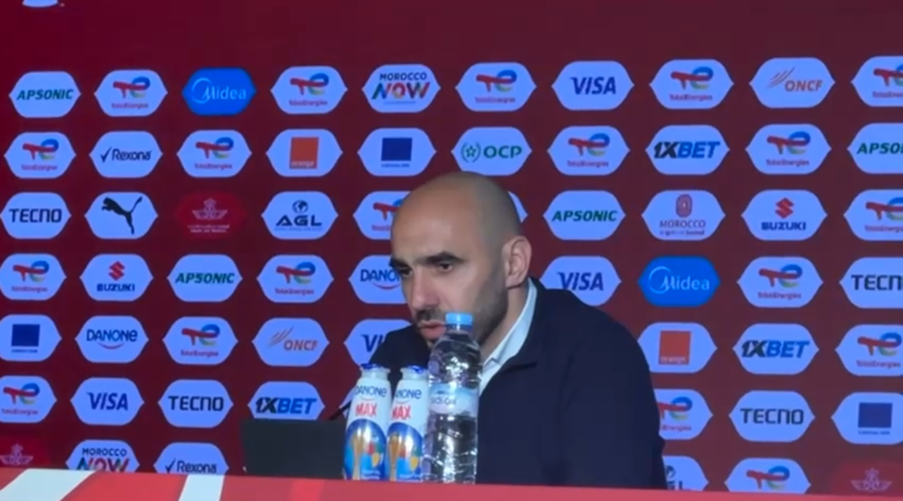 الركراكي بعد الفوز على جزر القمر: عقلية المجموعة صنعت الفارق وتجاوزنا لحظة الشك