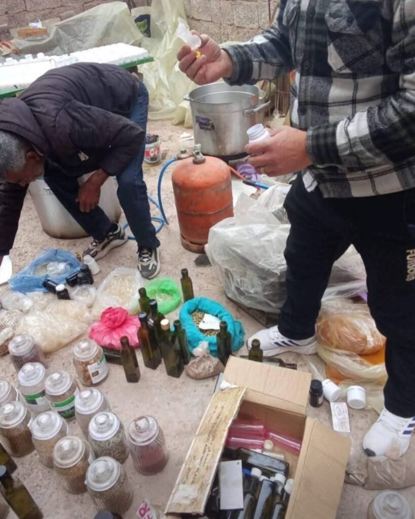 مداهمة مصنع سري لتصنيع مراهم تجميل “سامة” بأيت ملول