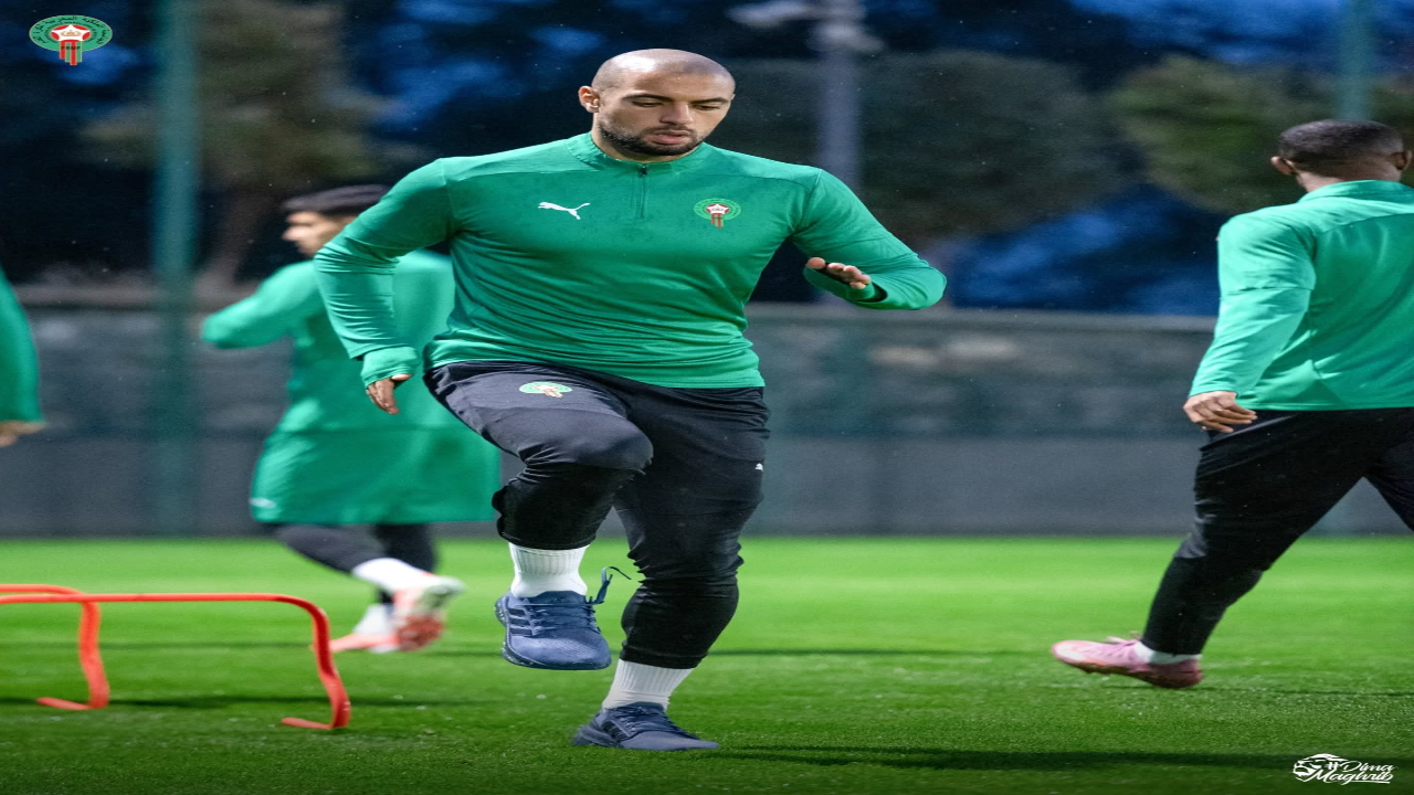 إصابة مباغتة لامرابط تُربك حسابات الركراكي قبل صدام مالي