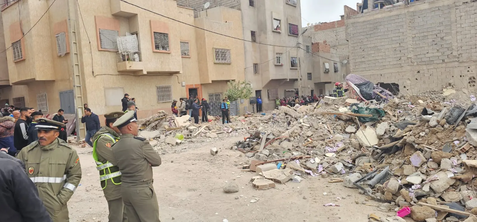 فاجعة فاس.. الحصيلة النهائية لضحايا انهيار عمارتي المسيرة تتوقف عند 22 وفاة