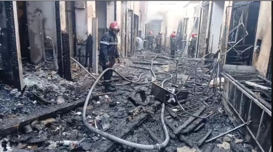 جماعة تازة تضخ 8 ملايين درهم لإعادة إعمار “قبة السوق” التاريخي بعد فاجعة الحريق