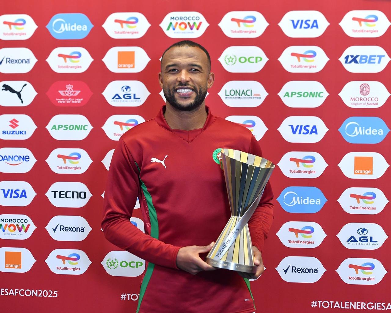 أيوب الكعبي يتوج “رجل المباراة” بعد قيادته لأسود الأطلس لصدارة المجموعة