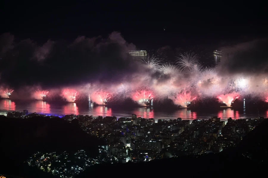 ريو دي جانيرو تدخل موسوعة غينيس بـ”أكبر احتفالية رأس السنة” في العالم