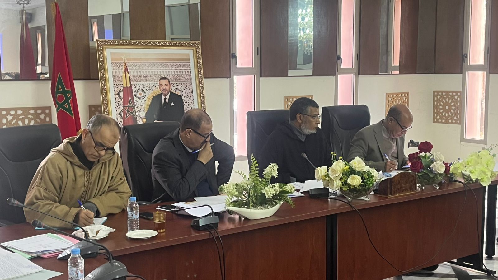 انطلاق أشغال الدورة الاستثنائية للمجلس الجماعي لتسلطانت