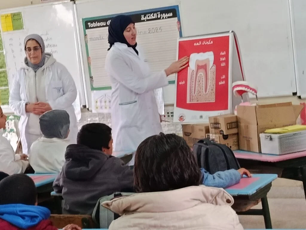 الرحامنة.. حملة طبية لفائدة 88 تلميذاً بجماعة الجبيلات لتعزيز الصحة المدرسية