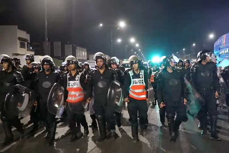 شغب الملاعب.. إيقاف 23 شخصا ضمنهم 5 قاصرين وحجز أسلحة بيضاء