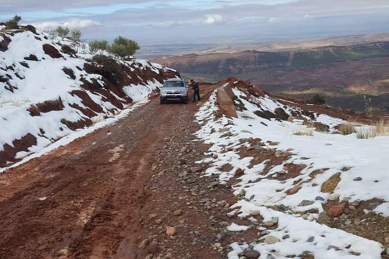بطول 6.4 كلم.. مشروع طرقي جديد لفك العزلة عن دواوير جماعة “أوكايمدن” بأعالي الحوز