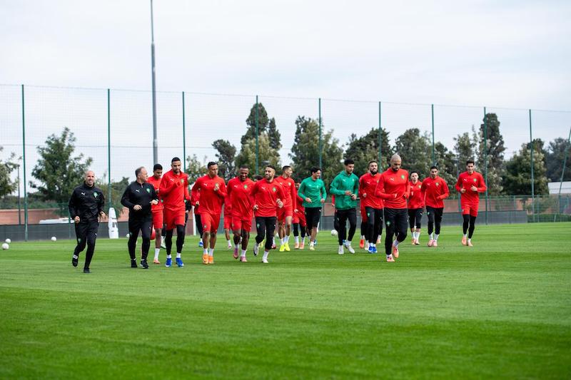 “أسود الأطلس” ينهون تحضيراتهم لمواجهة جزر القمر في افتتاح “الكان”