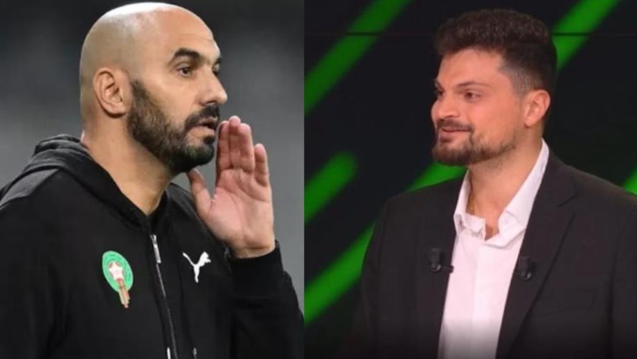 صحفي بلجيكي يوجه انتقادات لاذعة للركراكي بسبب الصيباري