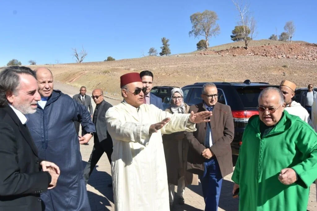 عامل قلعة السراغنة يزور سيدي رحال لتثمين التراث الروحي وتفقد البنيات التحتية