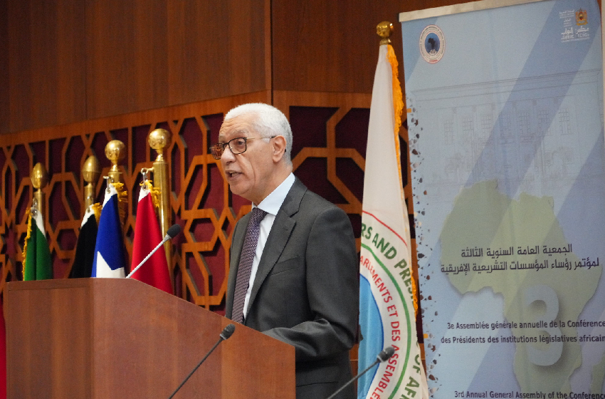افتتاح أشغال الجمعية العامة الثالثة لمؤتمر رؤساء البرلمانات الإفريقية