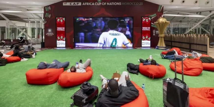 المكتب الوطني للمطارات.. حماس كأس إفريقيا للأمم يغمر مطارات المملكة