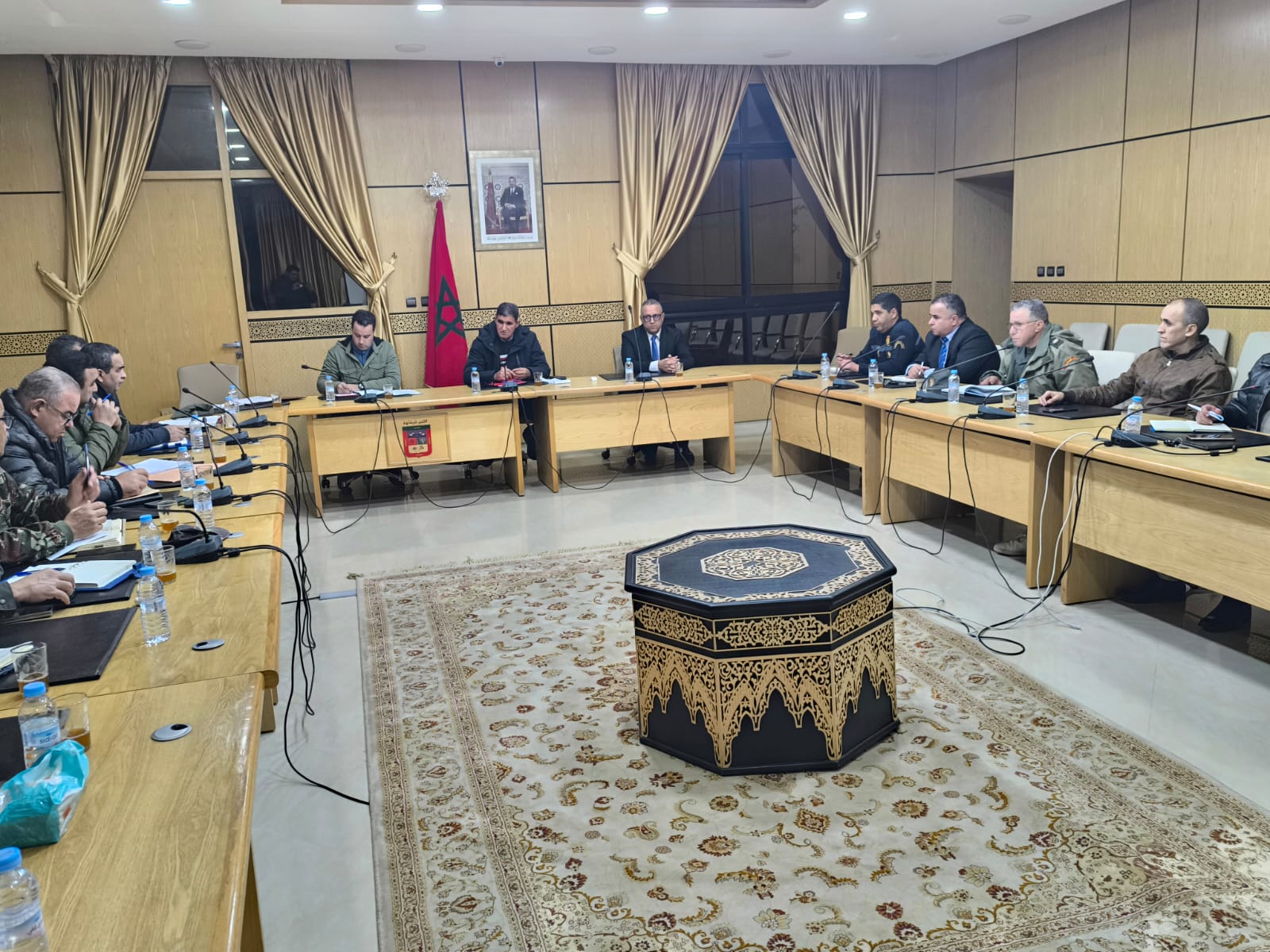 اجتماع استعجالي للجنة اليقظة الإقليمية بشيشاوة لتنسيق التدخلات ومواجهة التقلبات الجوية