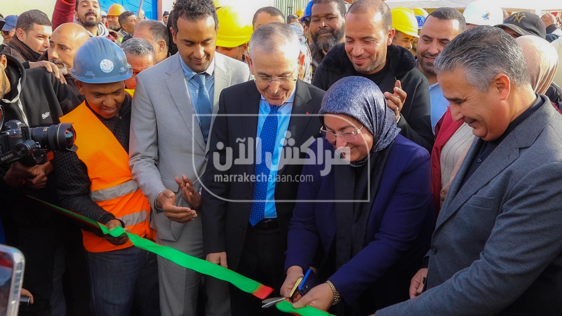 مراكش.. افتتاح ممر تحت أرضي بكلفة مالية ناهزت 86 مليون درهم +فيديو