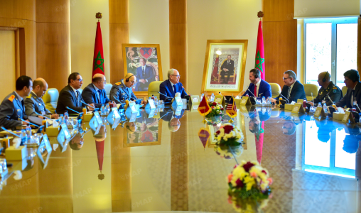 لوديي يستقبل مساعد نائب وزير الحرب الأمريكي المكلف بالشؤون الإفريقية