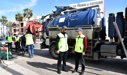 الصويرة.. تعبئة ميدانية شاملة لمواجهة الاضطرابات الجوية