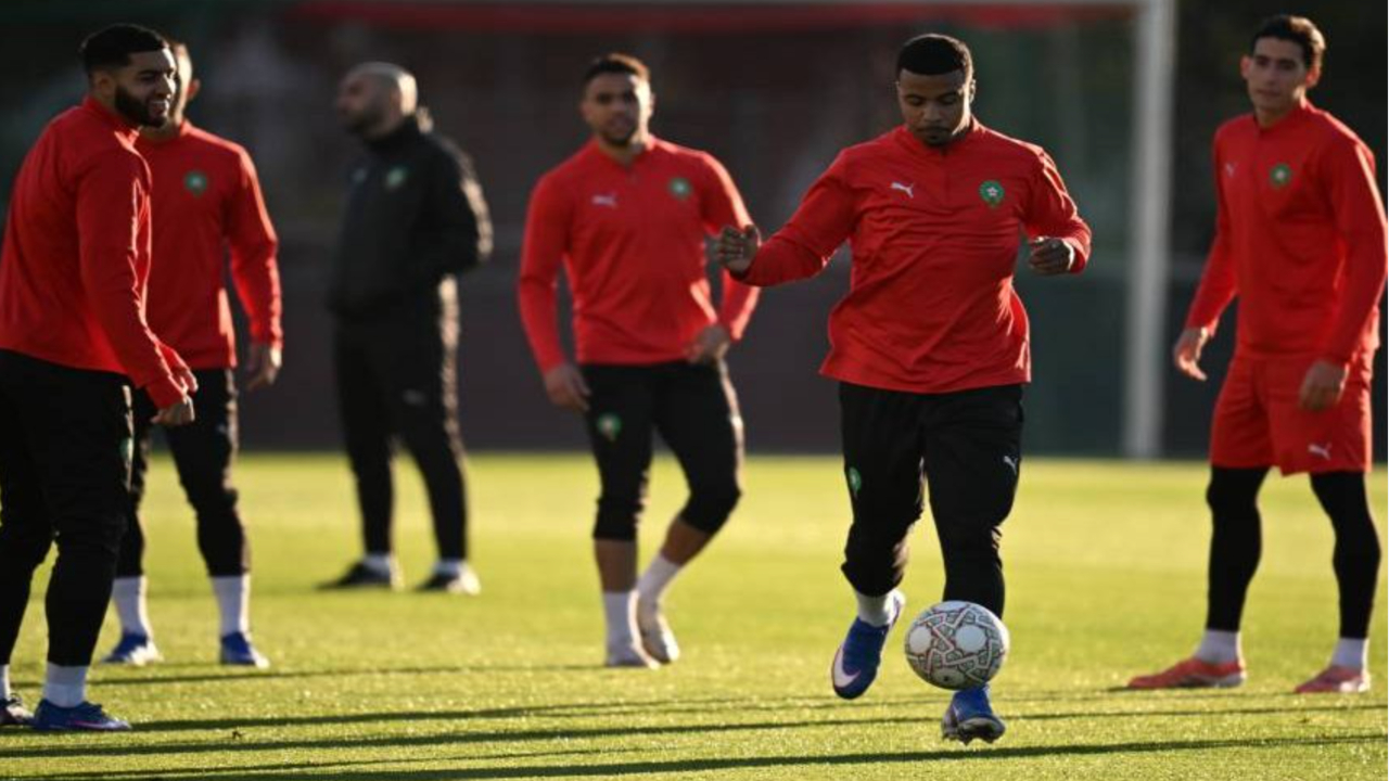 آخر حصة تدريبية.. أسود الأطلس متحفزون لتجاوز أسود الكاميرون