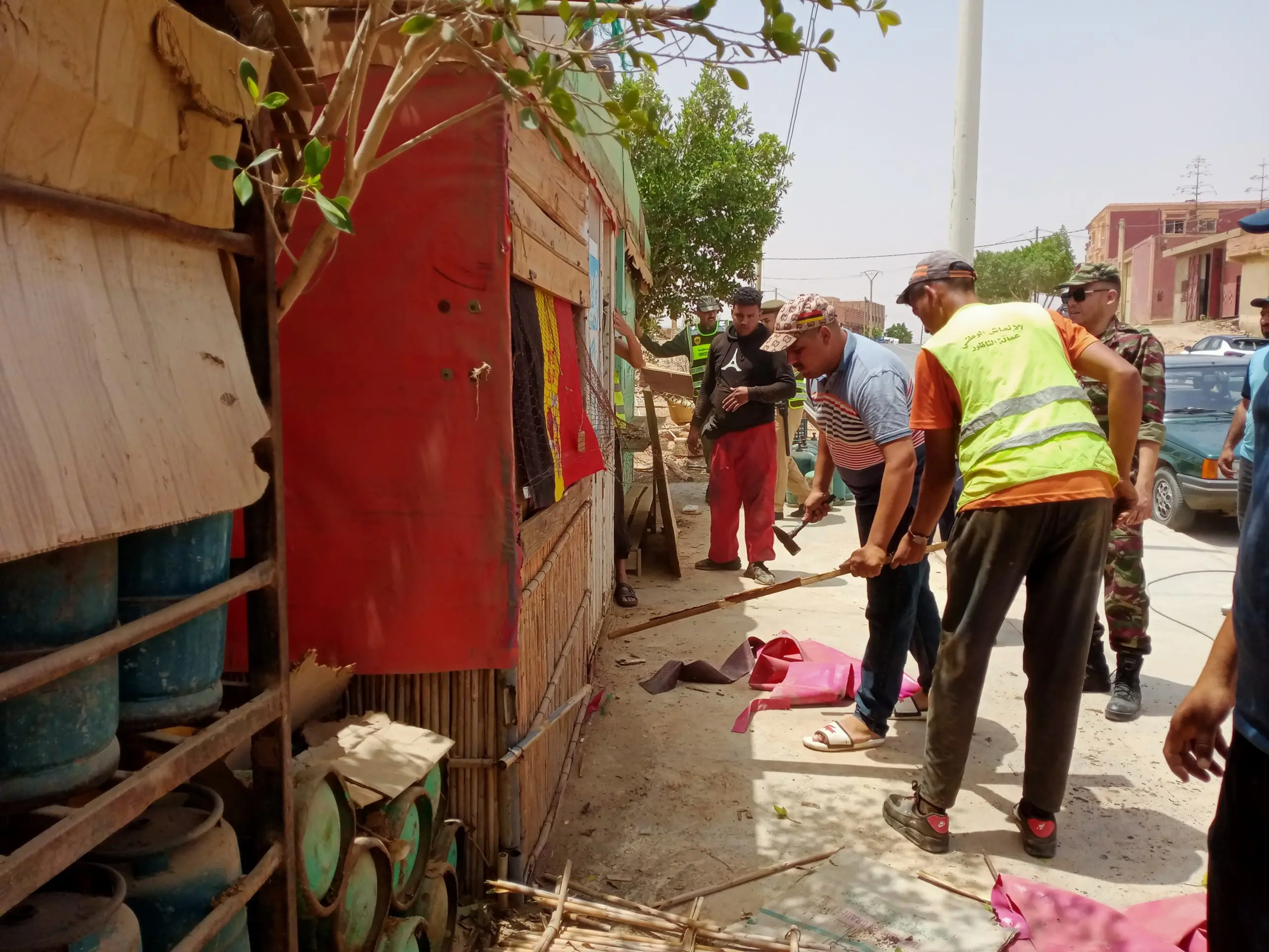 سلطات الحوز تطلق حملة واسعة لتحرير الملك العمومي بمختلف الجماعات الترابية