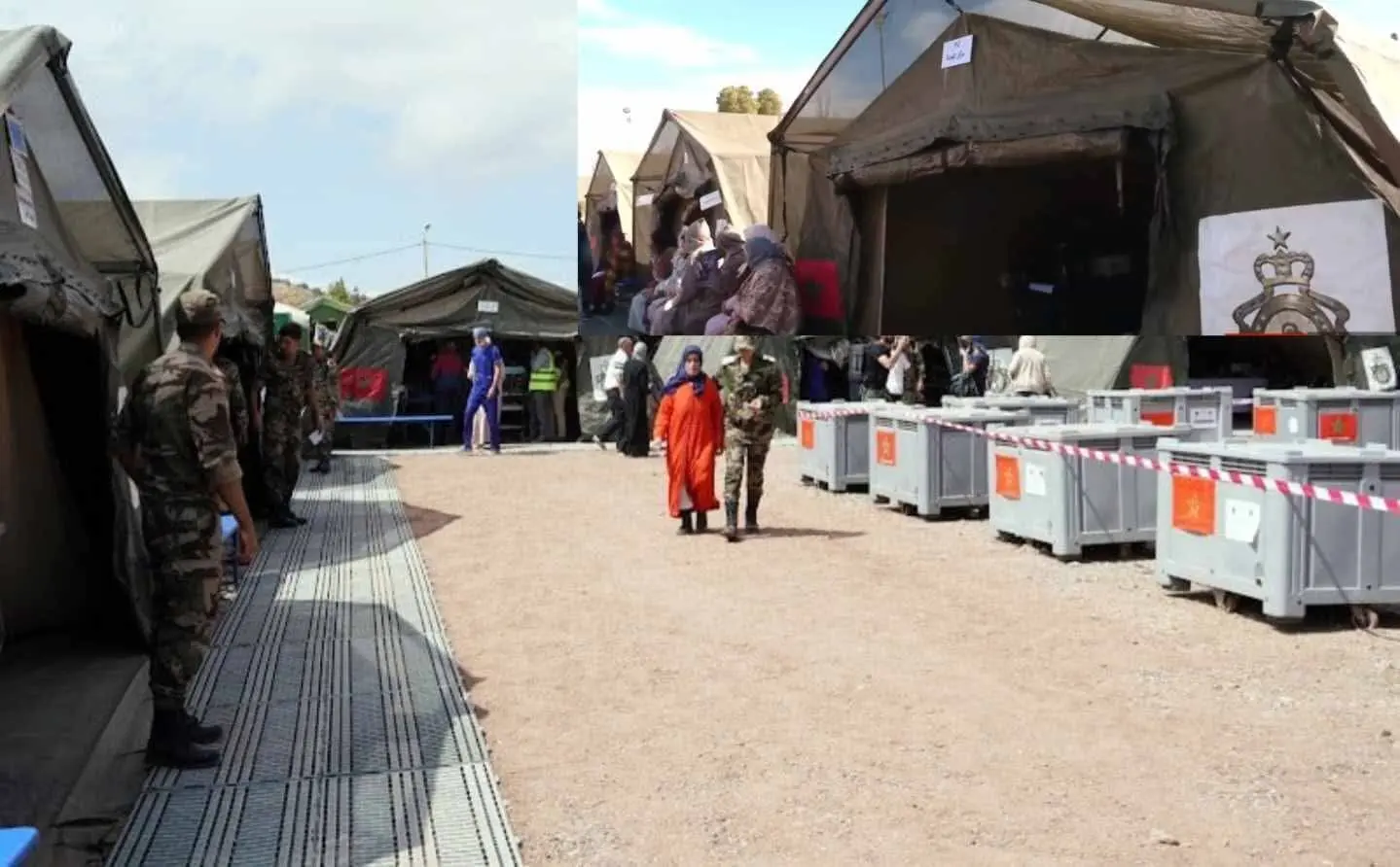بتعليمات ملكية.. المستشفى العسكري الميداني بـ “تونفيت” لمواجهة موجة البرد بإقليم ميدلت