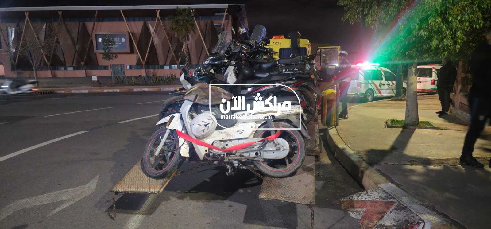 مراكش.. توقيف 50 شخصاً وحجز سيارات “إندرايف” ودراجات نارية في حملة امنية بالمحاميد