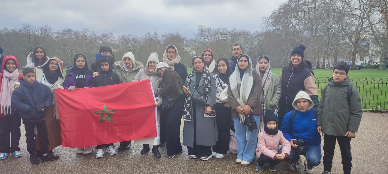 تلاميذ وأطر مؤسسة “الدمناتي” بمراكش في رحلة استكشافية إلى المملكة المتحدة