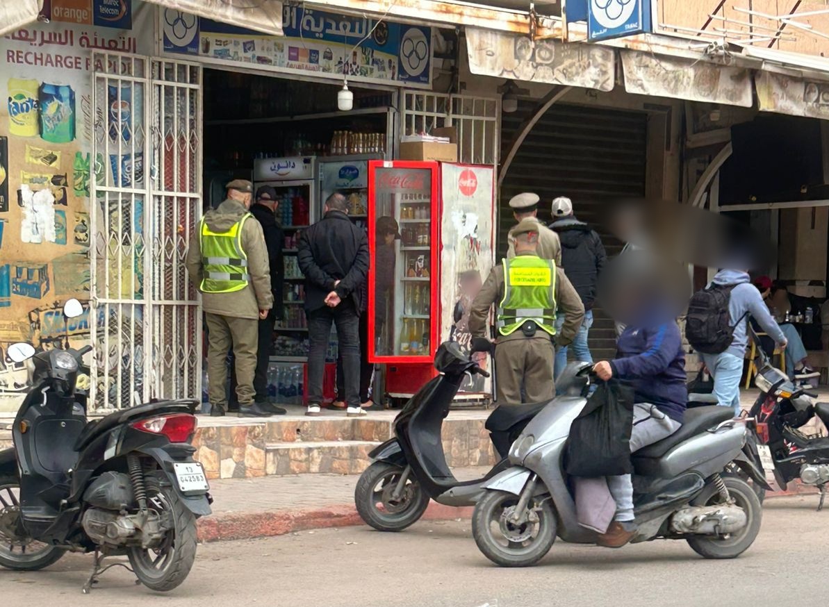 سلطات مراكش تحرر الملك العمومي بجليز